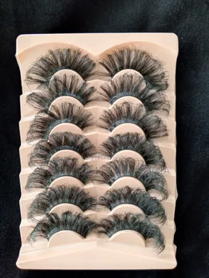 7 Pairs 3D Mink False Eyelashes | Fluffy Dramatic Lashes | Reusable