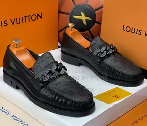 Louis Vuitton Premium Luxury Men Leather Shoes – Durable Comfortable