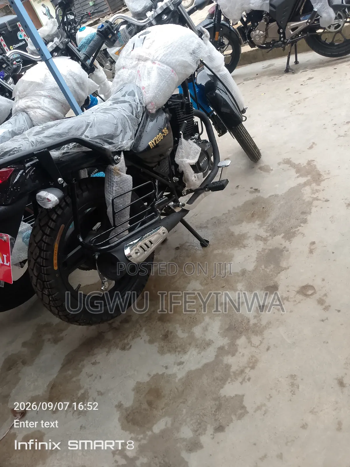 New Motorcycle 2026 Black