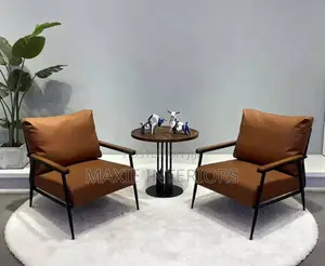 Luxury High Quality Executive Leather Single Sofa Chair