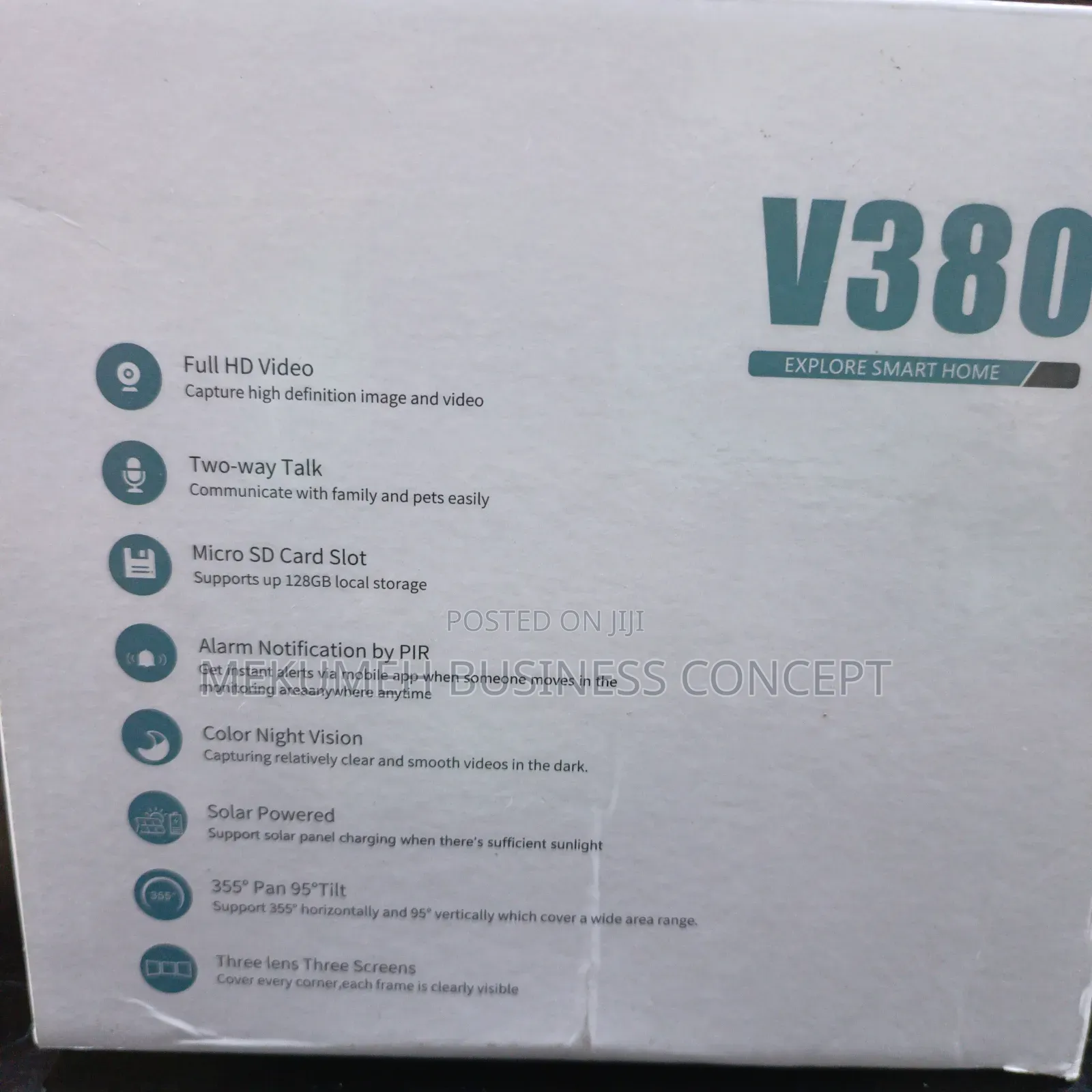 Wireless Smart Solar Bullet-Dome Linkage Camera