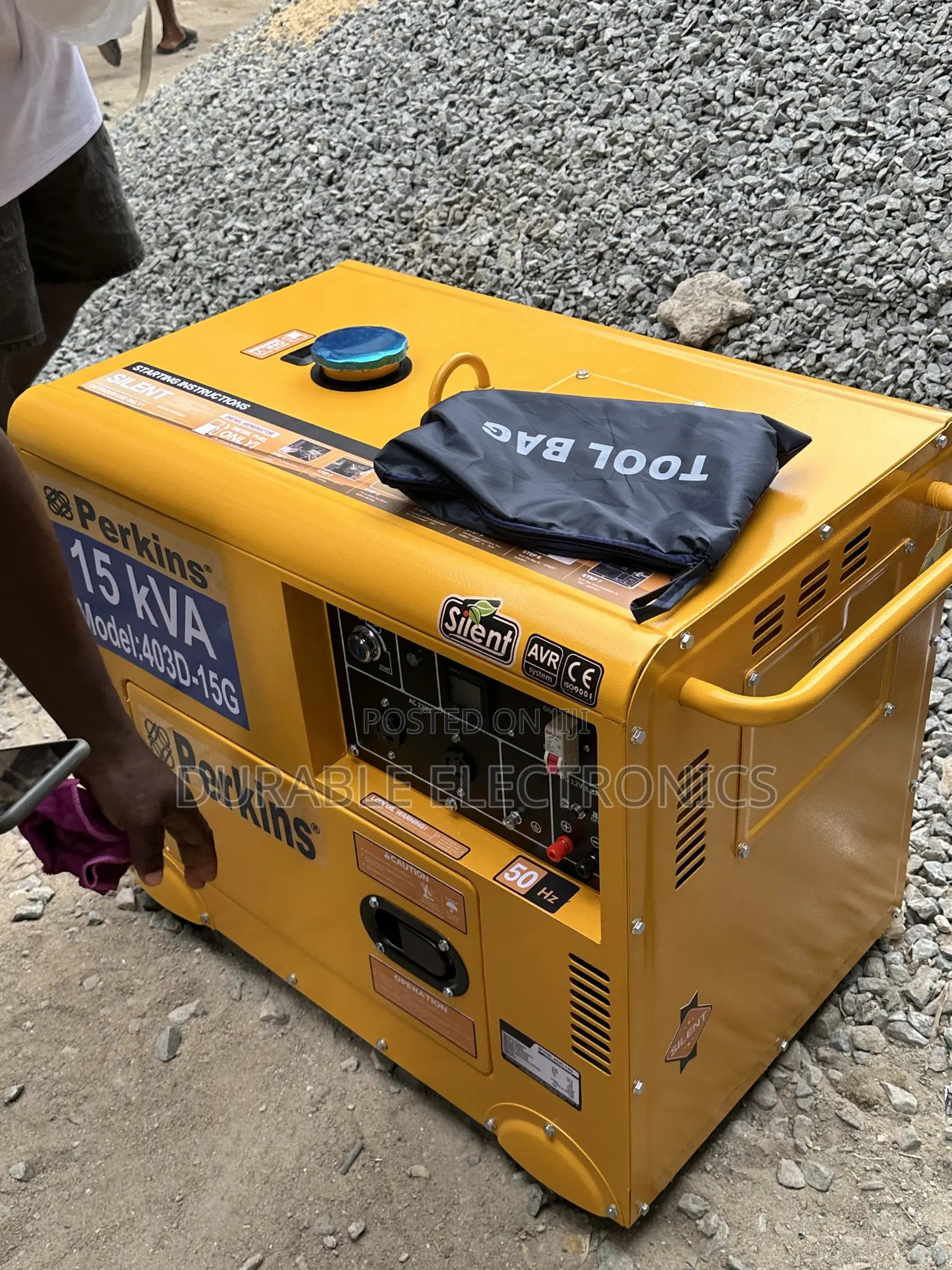 PERKINS Diesel Silent Generator 15kva