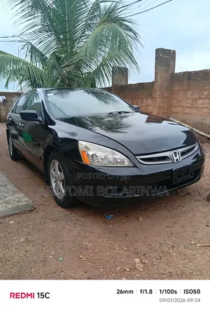 Honda Accord Automatic 2004 Black