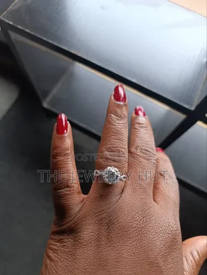 Mossanite Engagement Ring