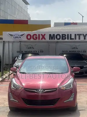 Hyundai Elantra 2015 Red