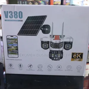 V380 Pro Wifi Smart Solar Camera