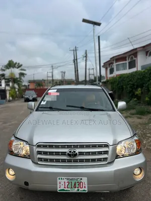 Toyota Highlander 2003 Silver