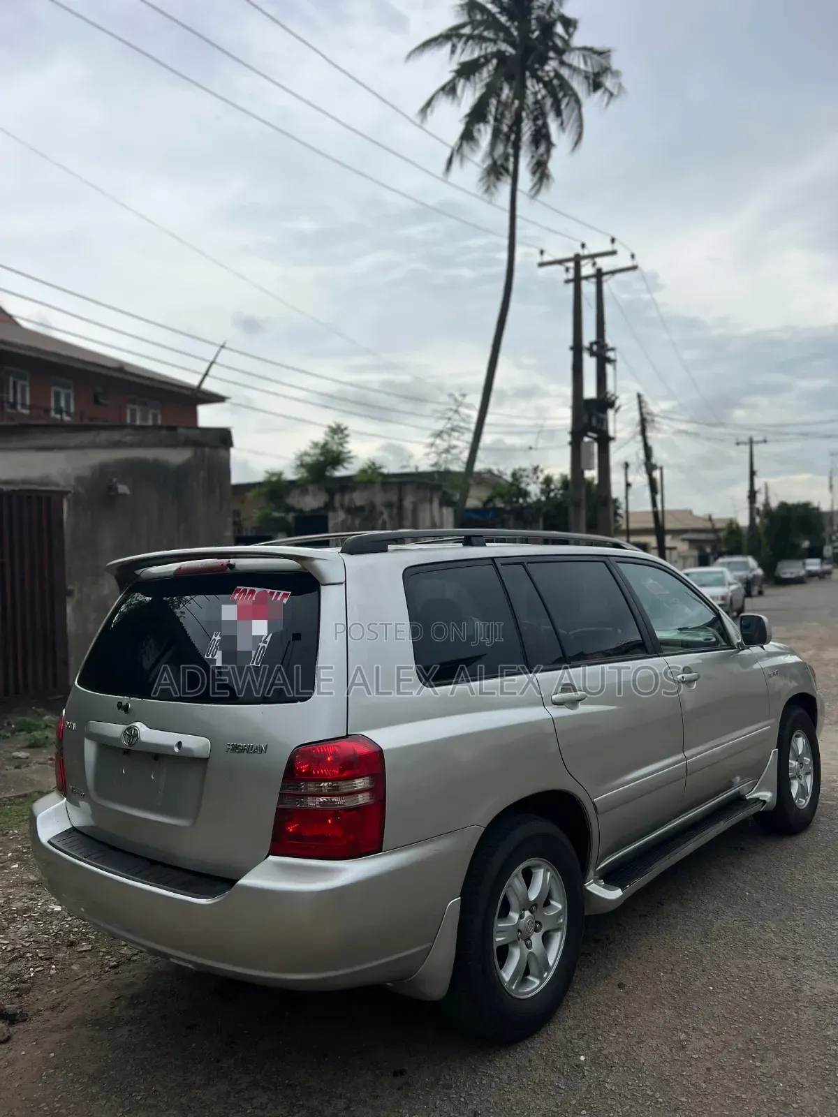 Toyota Highlander 2003 Silver