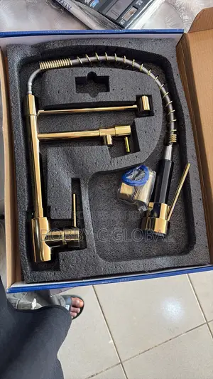 Gold Chain Sink Mixer