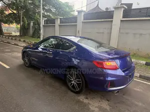 Honda Accord EX-L V-6 2dr Coupe w/Navigation (3.5L 6cyl 6A) 2014 Blue