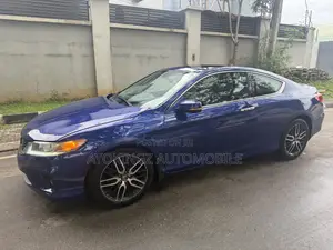 Honda Accord EX-L V-6 2dr Coupe w/Navigation (3.5L 6cyl 6A) 2014 Blue