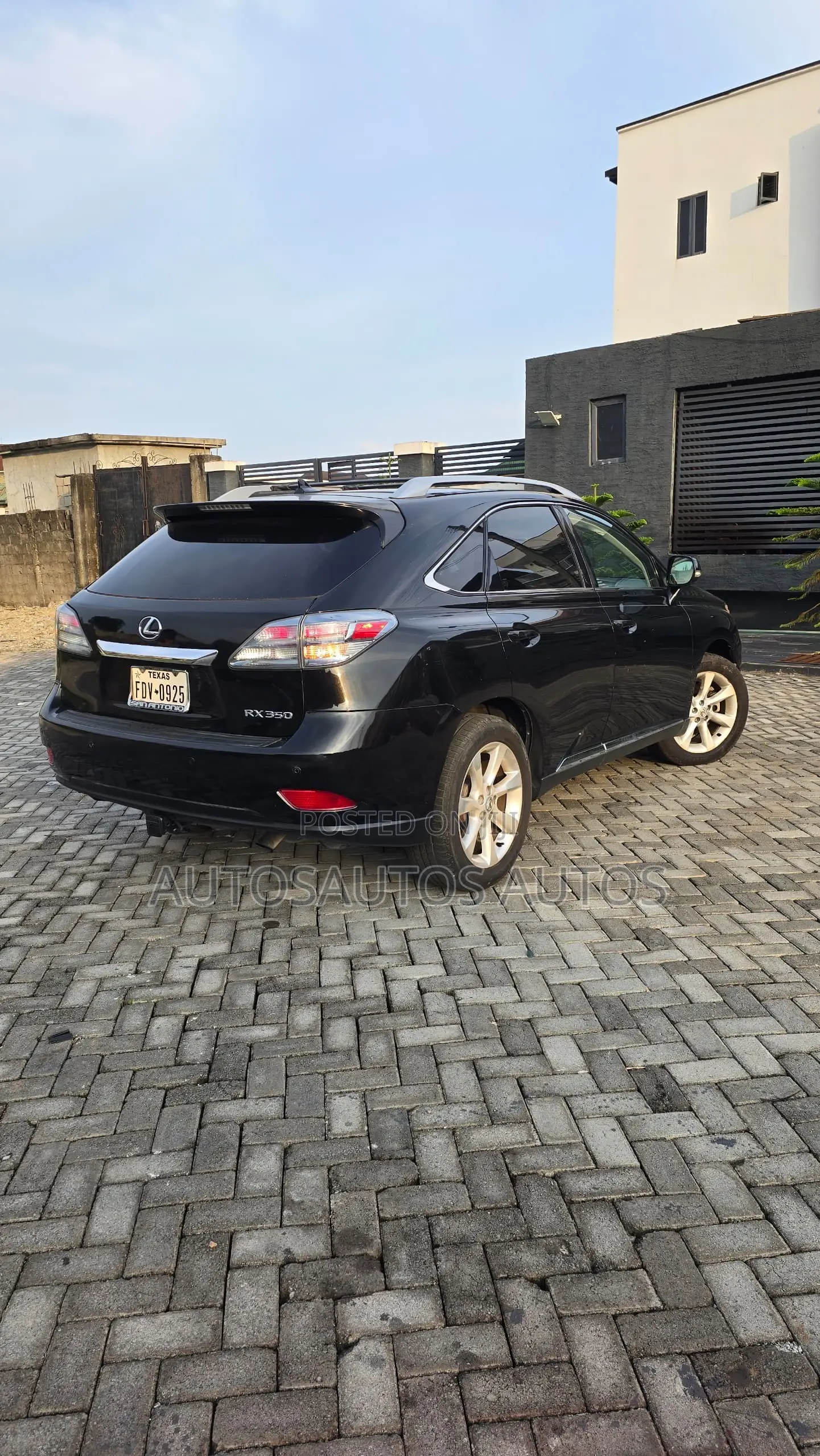 Lexus RX 350 AWD 2012 Black