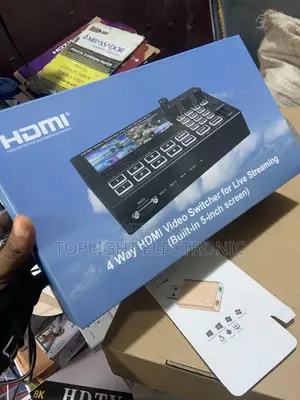 4 Way Hdmi Video Switcher for Live Streaming