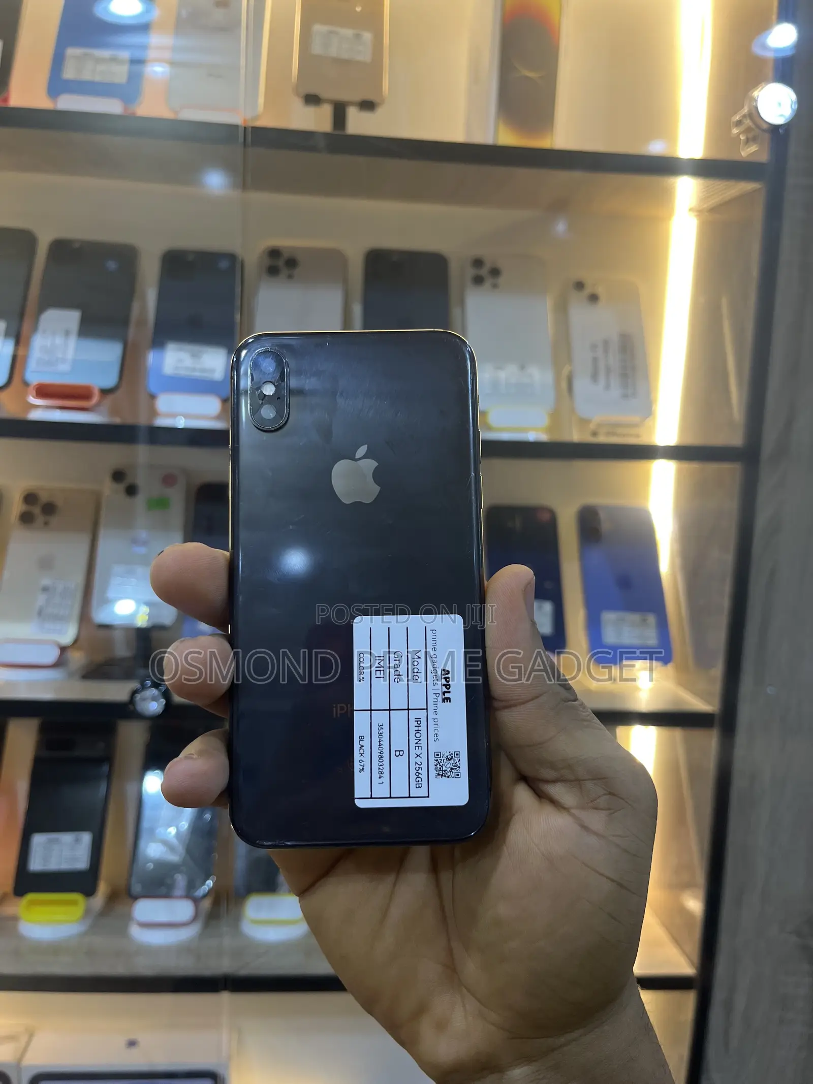 Apple iPhone X 256 GB Black
