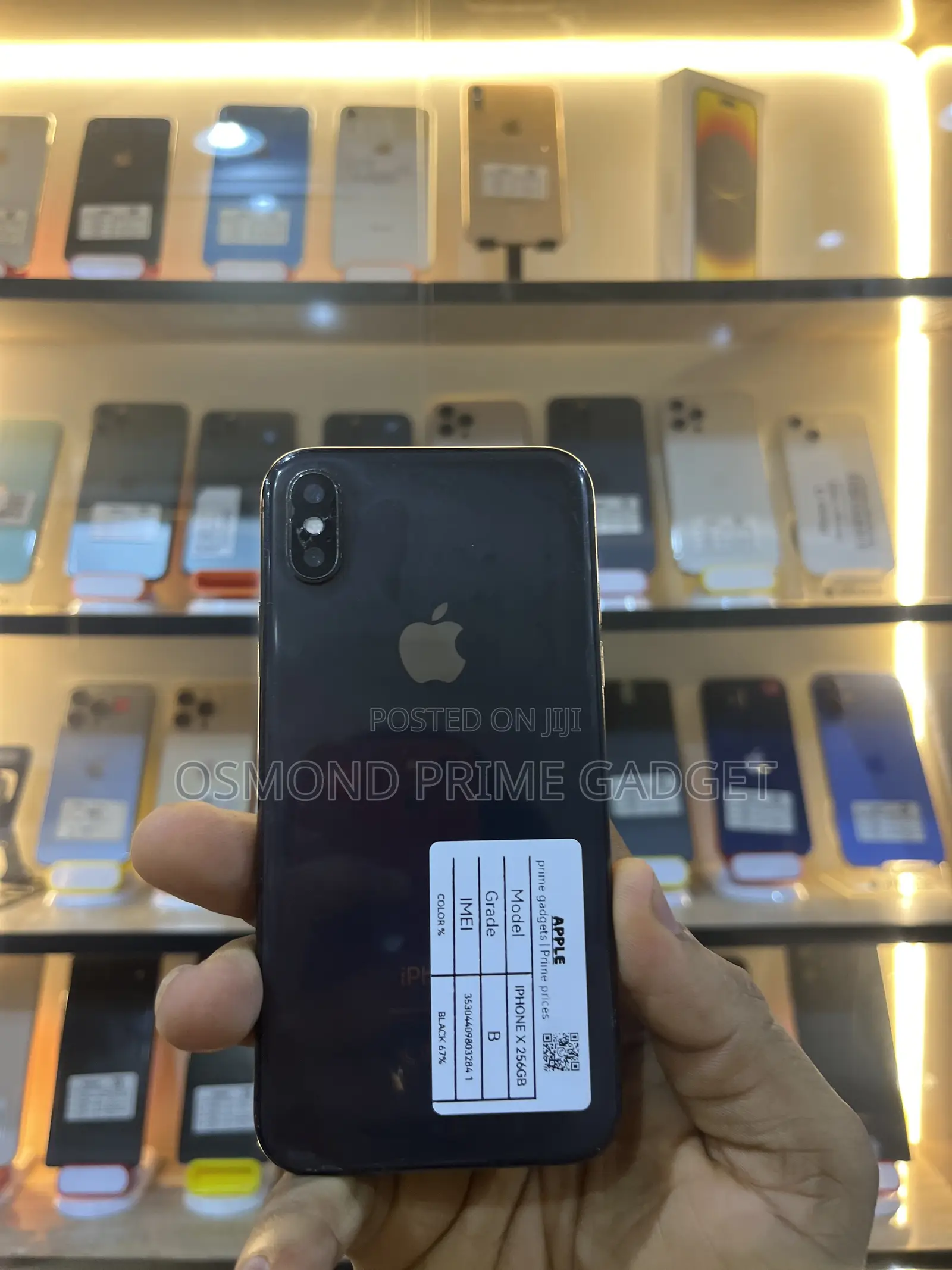 Apple iPhone X 256 GB Black