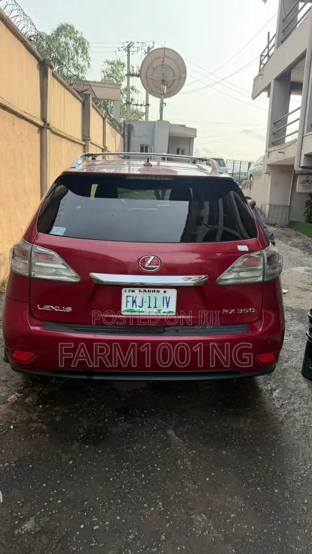 Lexus RX 350 2010 Red