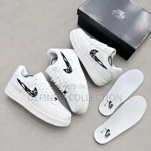 NIKE Air Force 1 Premium Molten Metal Sneakers