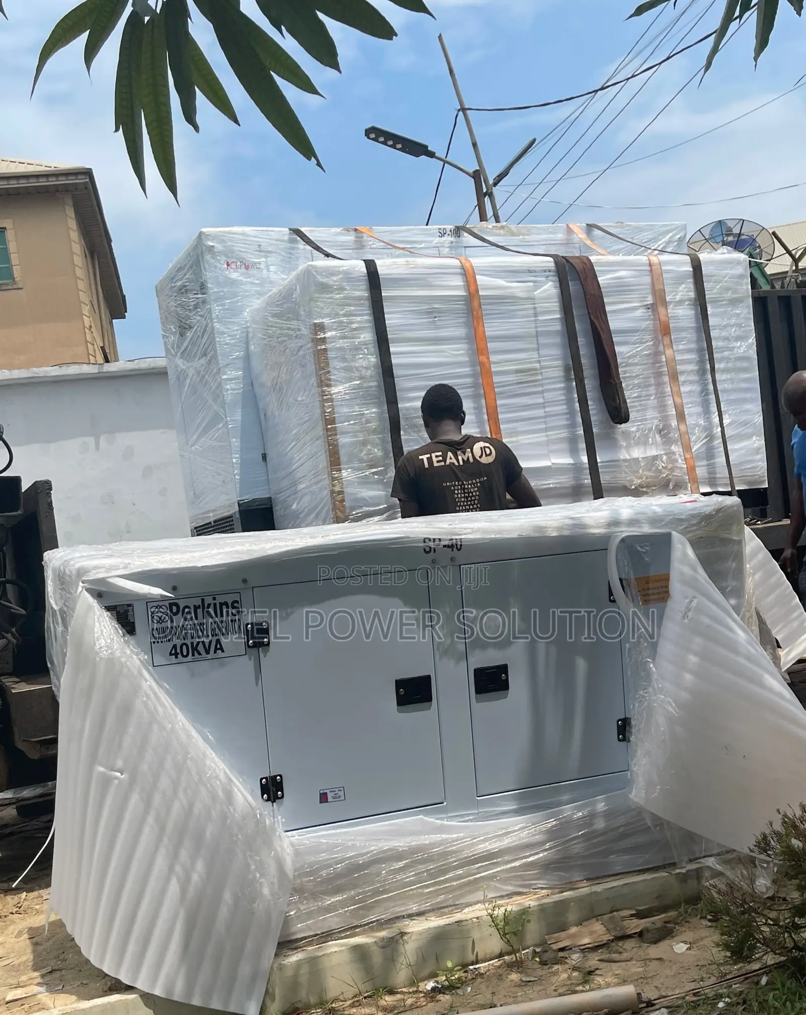 40kva Soundproof Perkins Generator