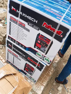 MAXMECH WC-200i 120a/1.3kva Welding Generator – Brand New