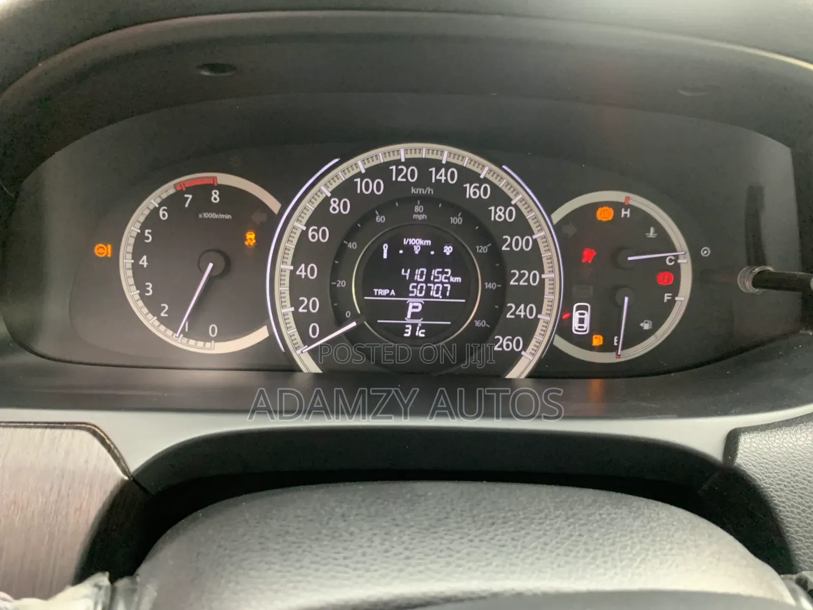 Honda Accord 2014 Red