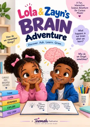 Fun Interactive Book for Kids About the Human Brain