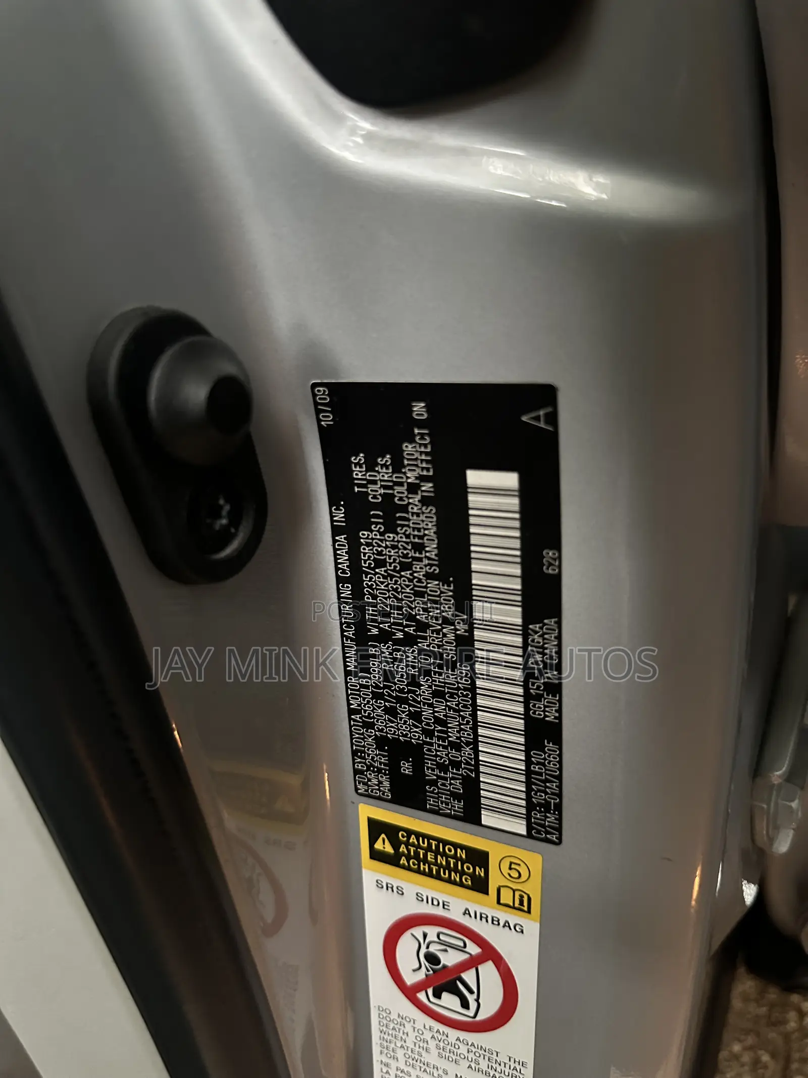 Lexus RX 2010 Silver
