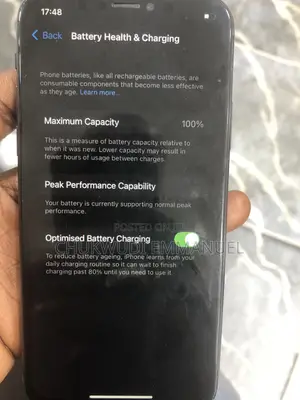 Apple iPhone X 64 GB Black