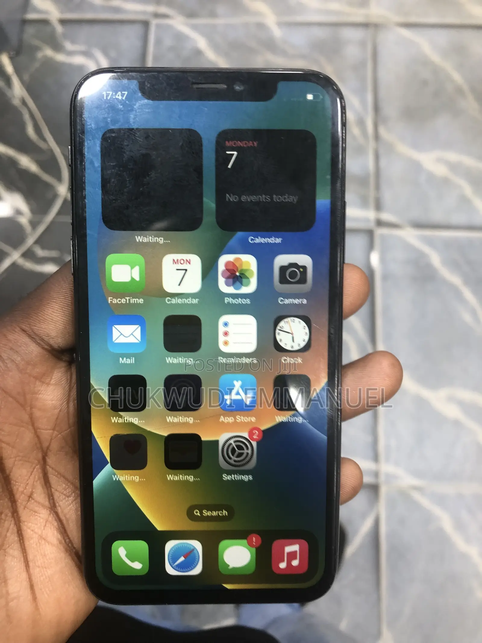Apple iPhone X 64 GB Black