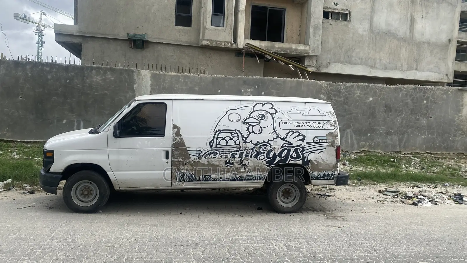 Ford E250 2015 White