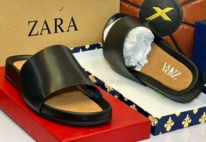 Zara Luxury Leather Slippers