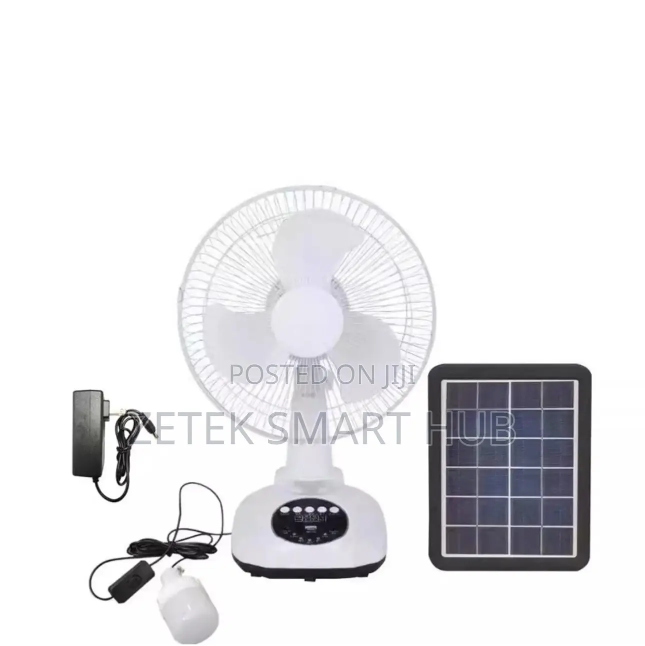 Solar Table Fan