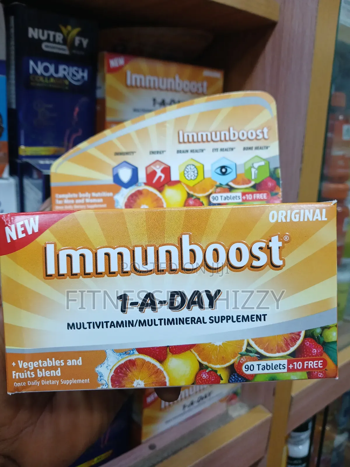 Immunboost 1-a-Day Complete Multivitamin X 90 Tablets