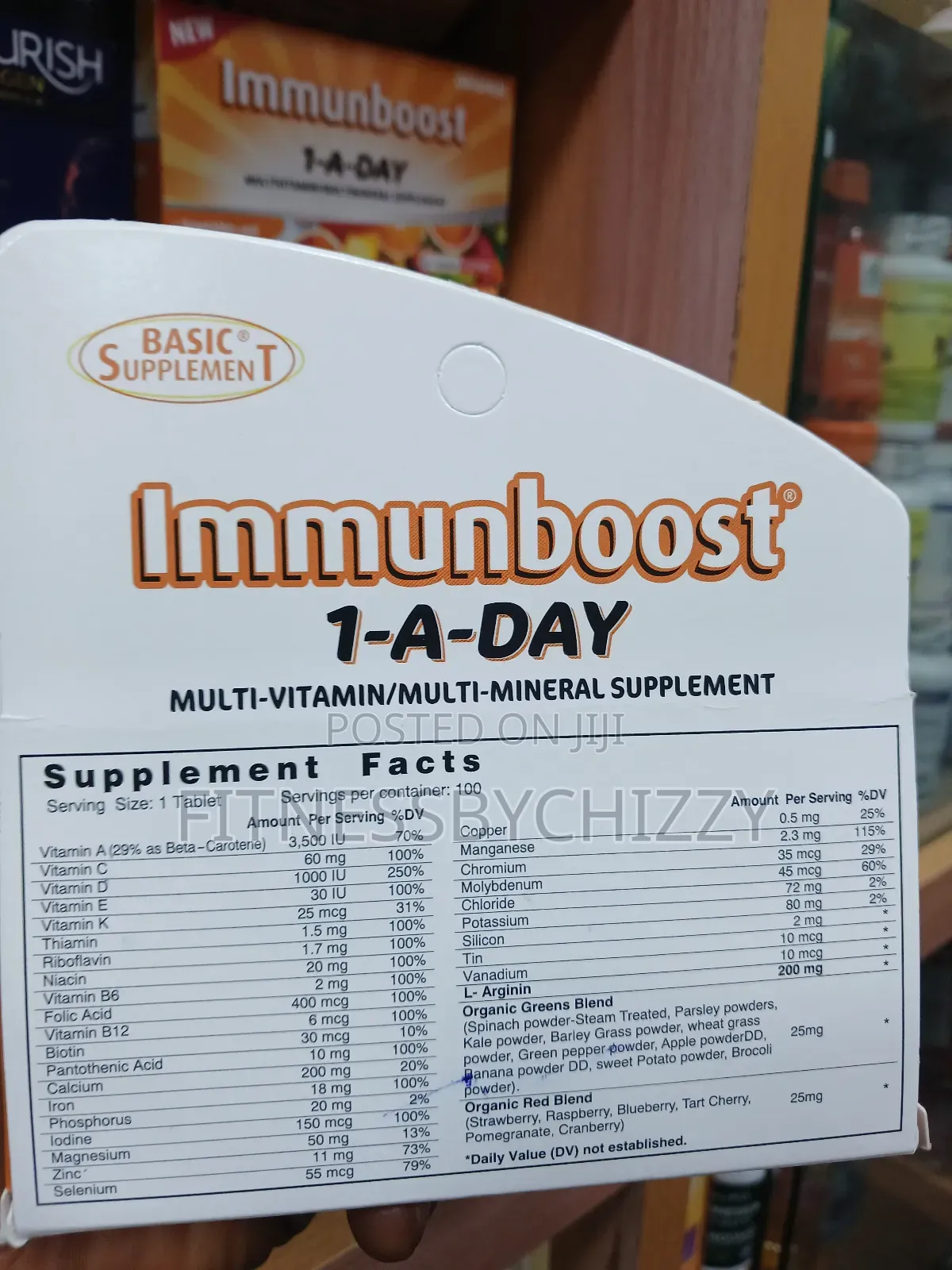 Immunboost 1-a-Day Complete Multivitamin X 90 Tablets