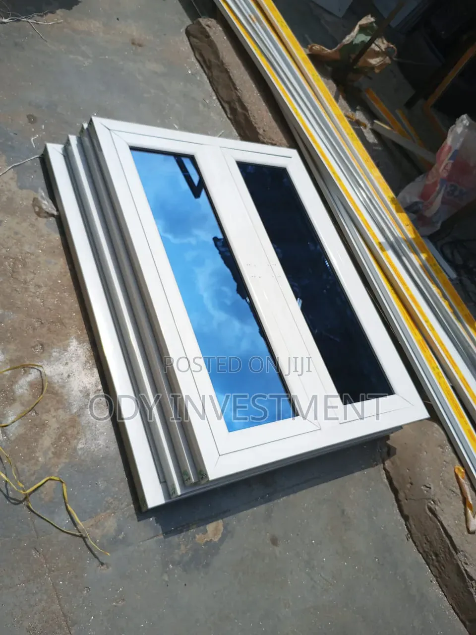 Aluminium White Casement Window