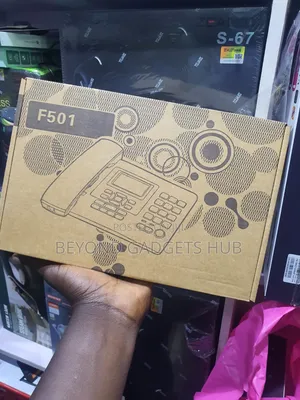 GSM F501 Powerful Antenna Network Coverage Desktop Phone