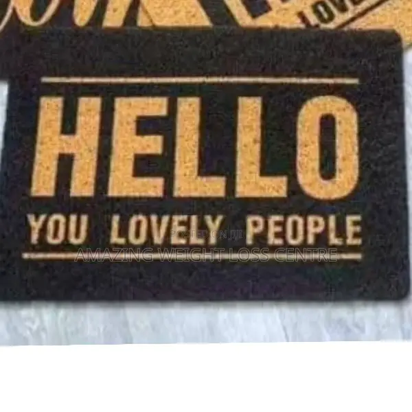Hello Door Mat