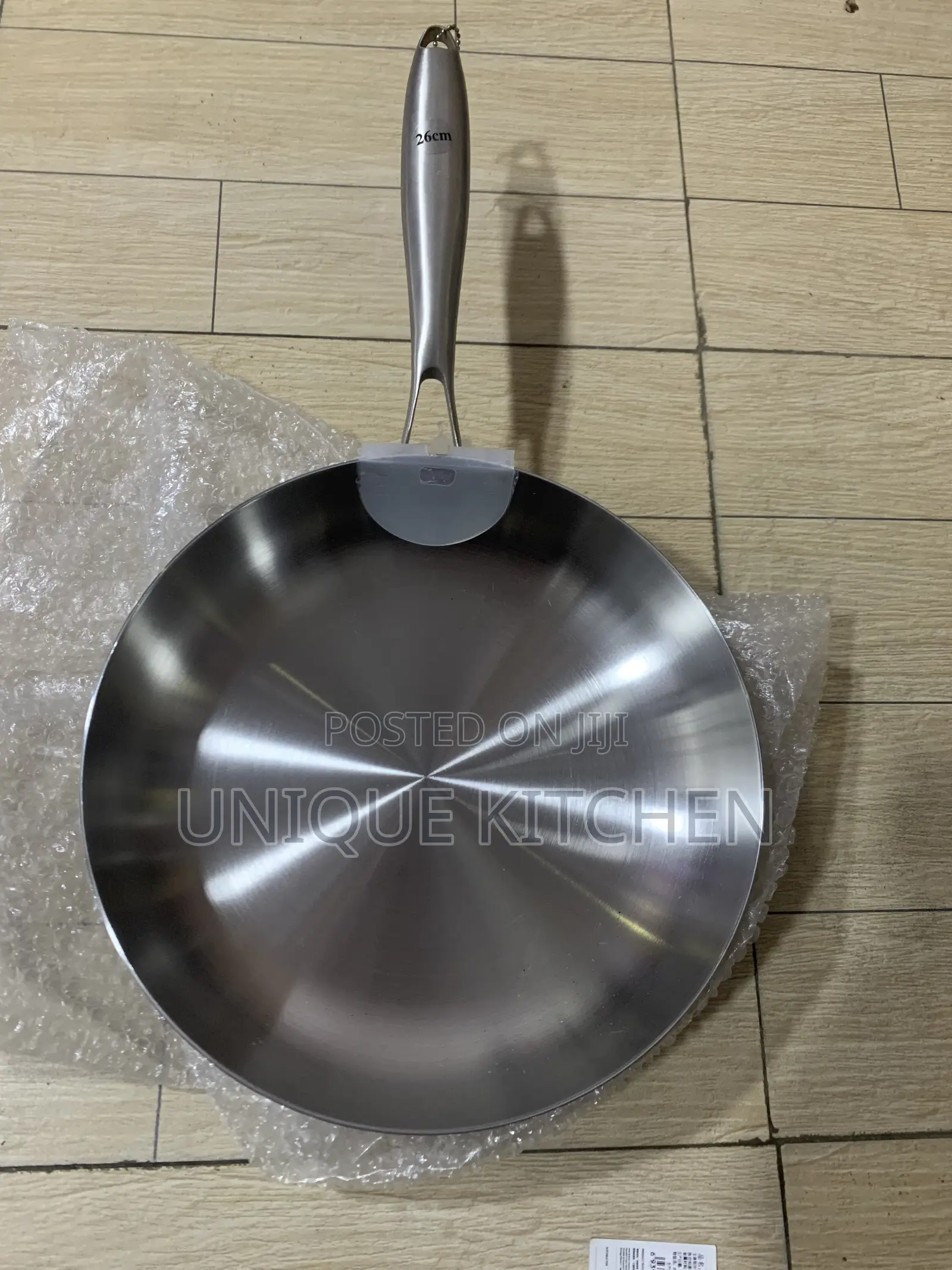 Thick Stainless Steel Frying Pan