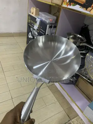 Thick Stainless Steel Frying Pan