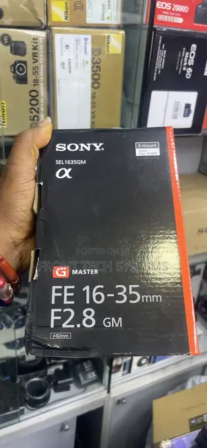 Sony Lens 16-35mm Gm F2.8