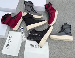 Luxury White Grey Wine Colorsfear of God Sneakers