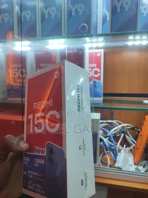New Xiaomi Redmi 15C 256 GB Black