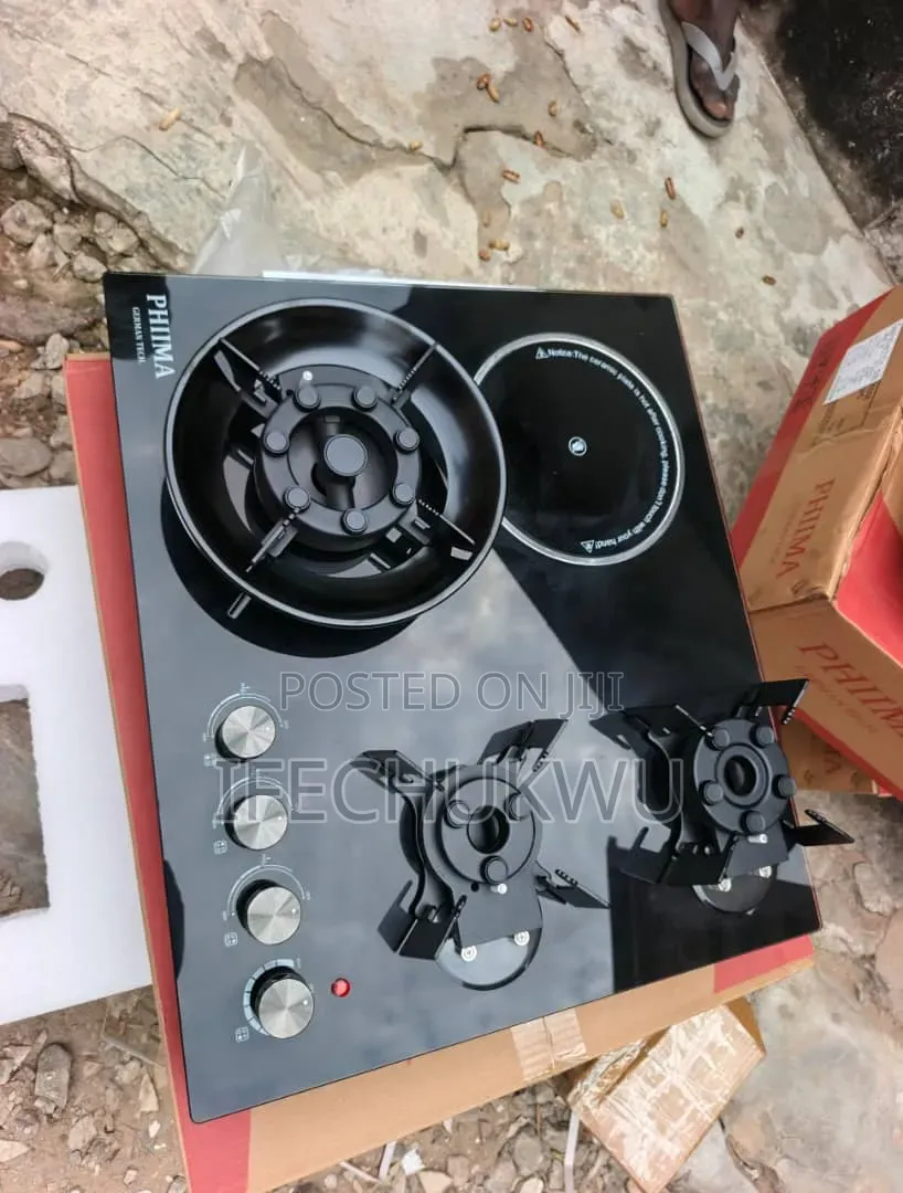 Original Quality PHIIMA Built-in Flips Up 3+1 Automatic Gas Electric