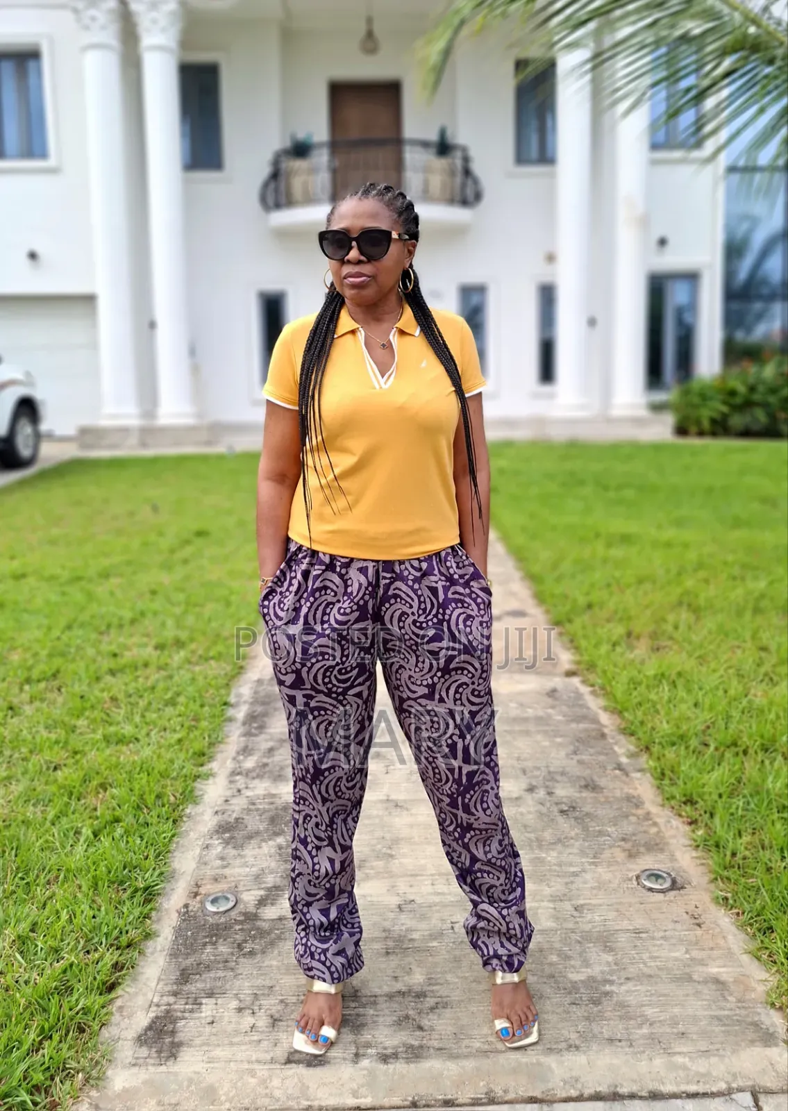 Adire Trousers
