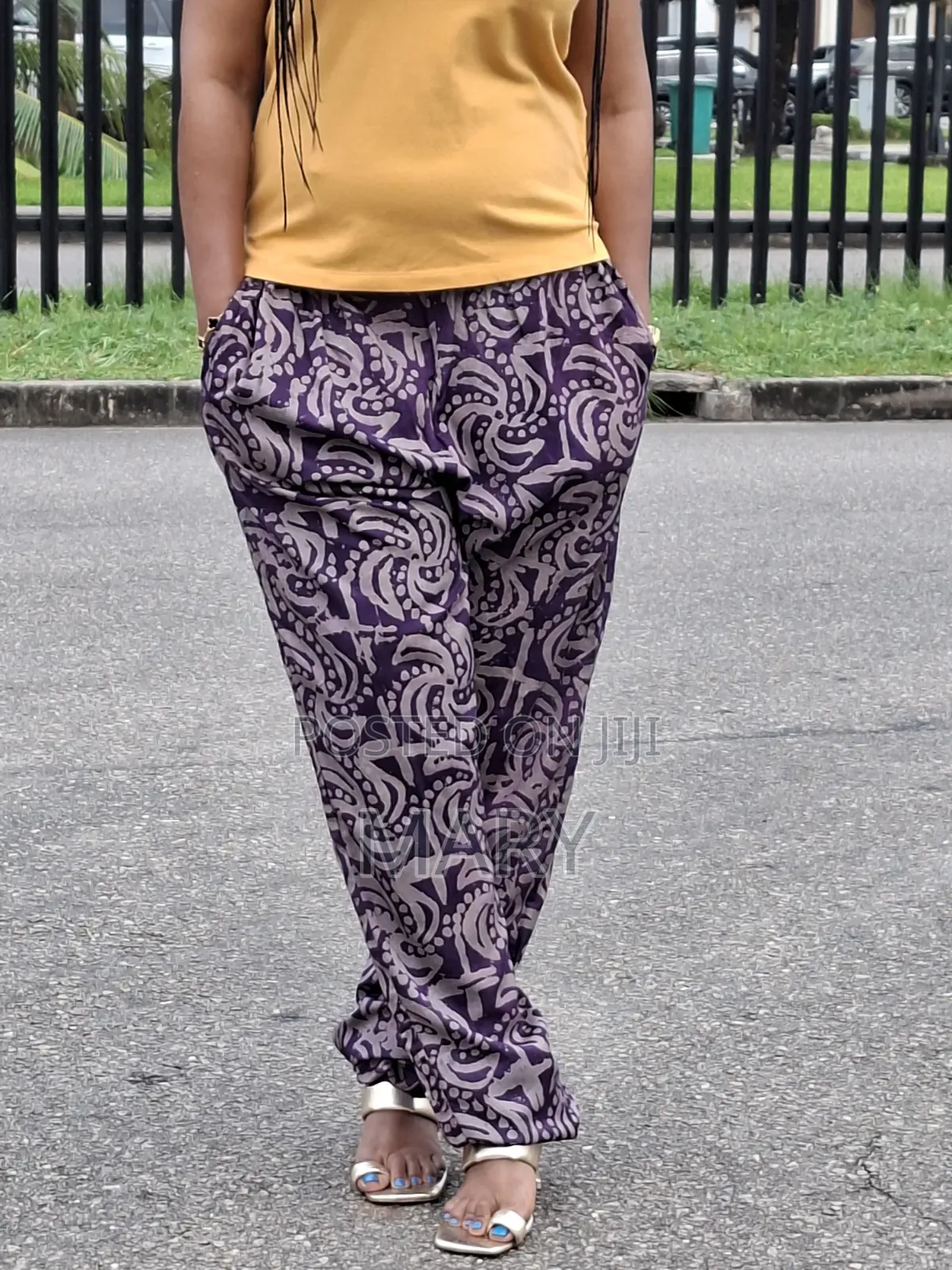 Adire Trousers