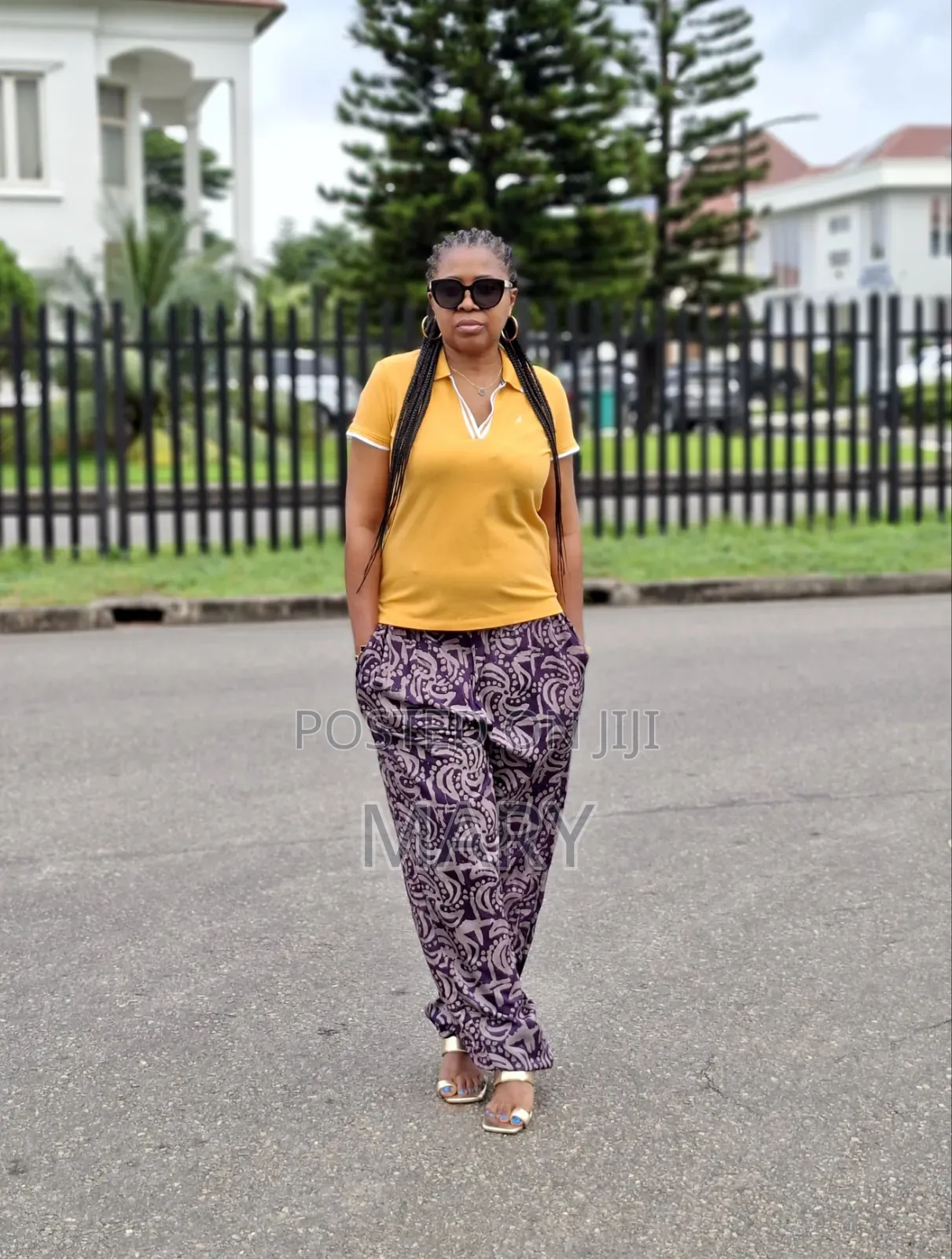 Adire Trousers