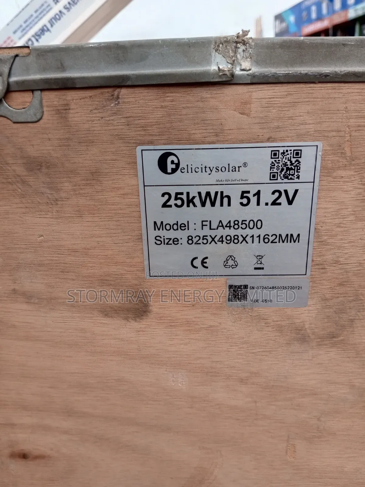 25kwh Felicity Lithium Battery