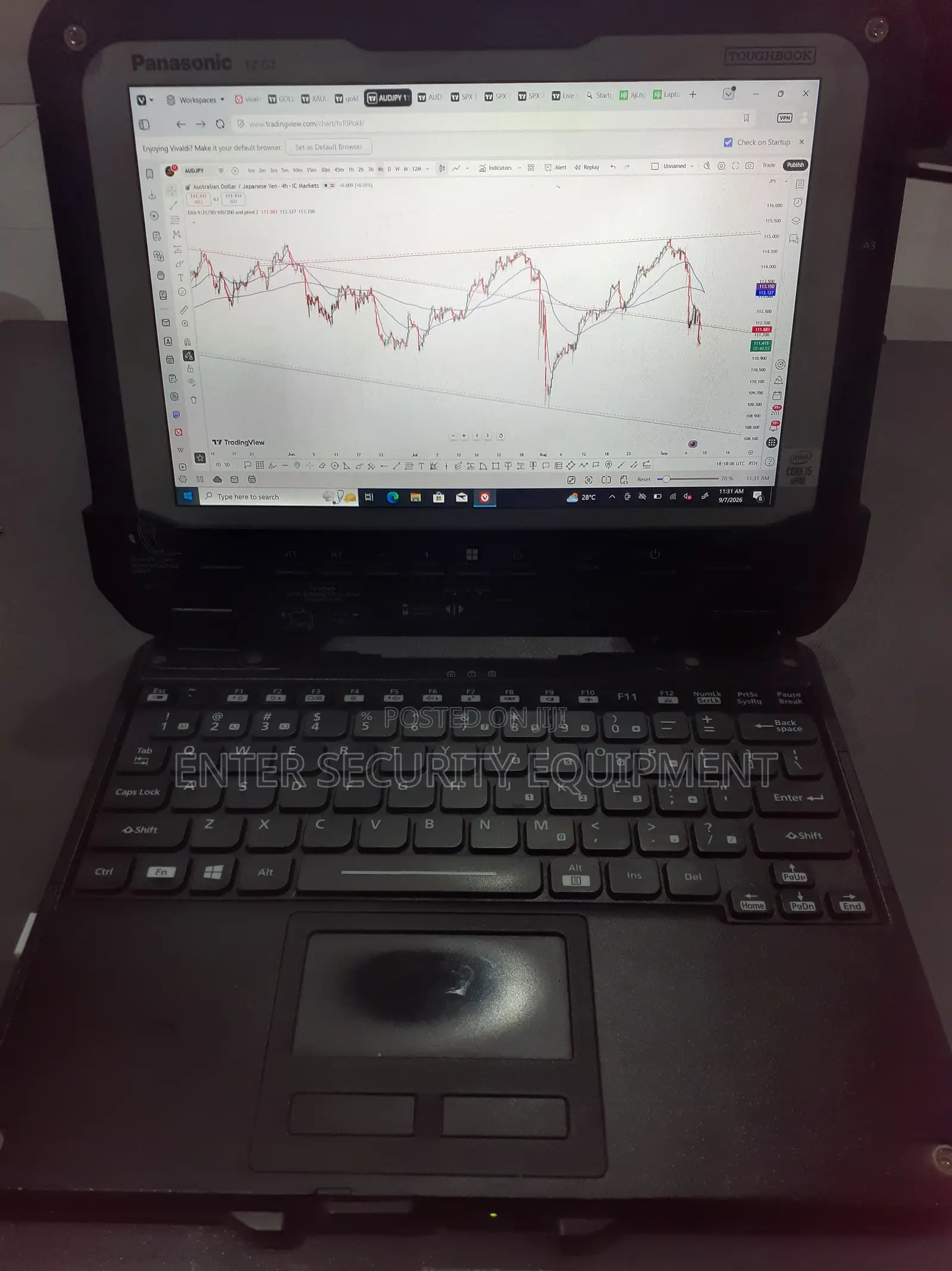 Laptop Panasonic 16GB Intel Core i5 SSD 256GB