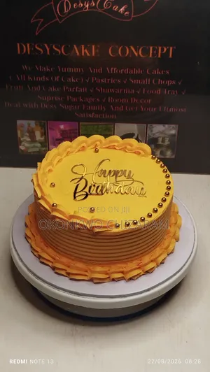  Elegant Birthday Buttercream Cake