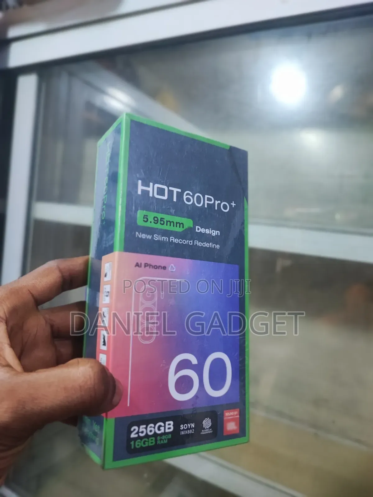 New Infinix Hot 60 Pro+ 256 GB Black
