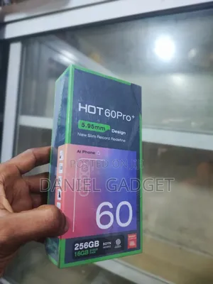 New Infinix Hot 60 Pro+ 256 GB Black